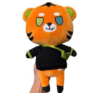 Krew District Draco Teddy Plush Its Funneh Orange Stuffed Animal Troublemaker